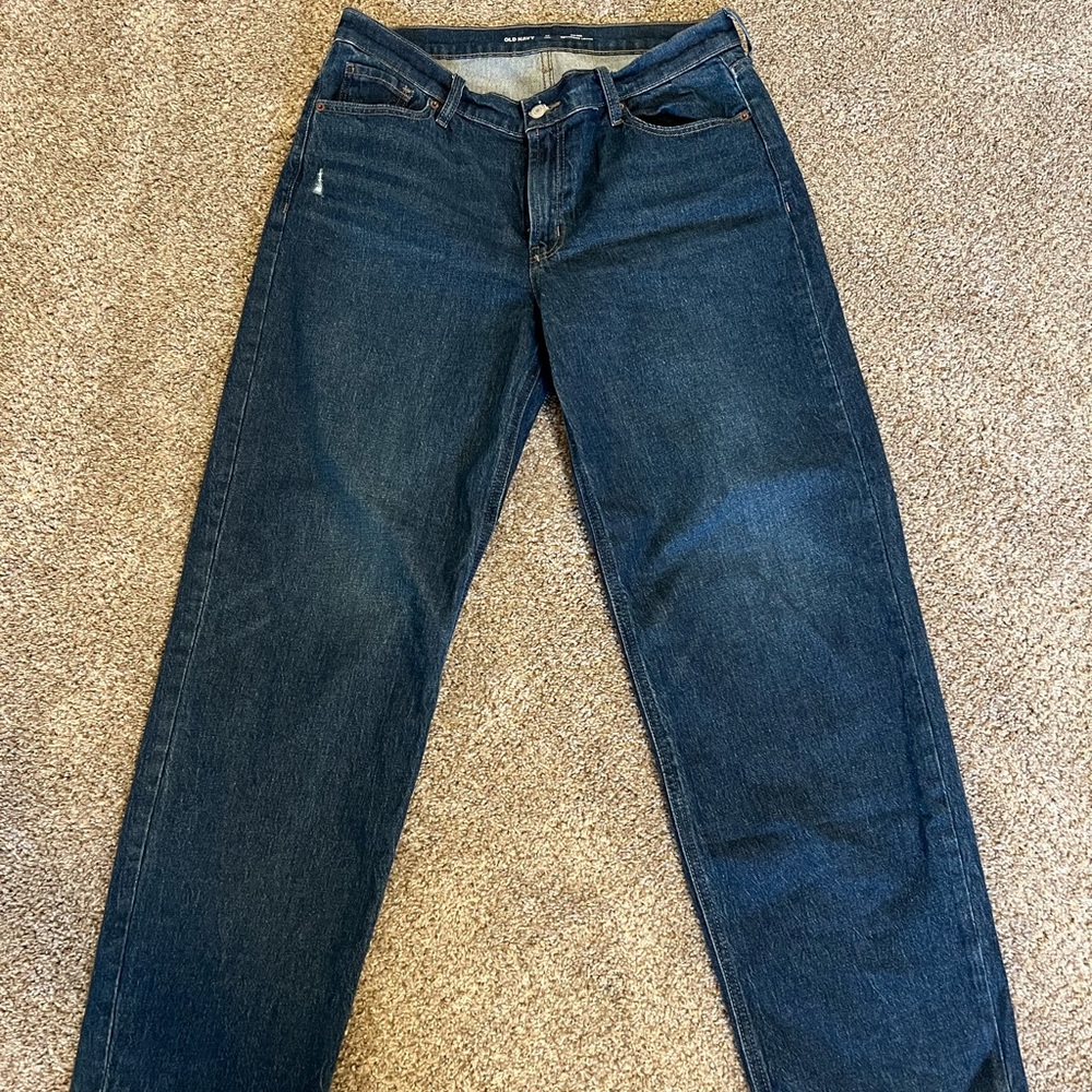 Old Navy Mid-Rise Boyfriend Loose Jeans